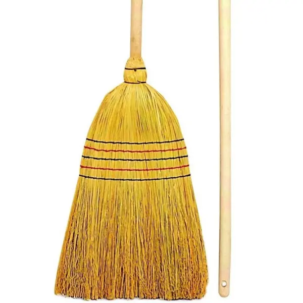 OUTDOOR BROOM, STRAW