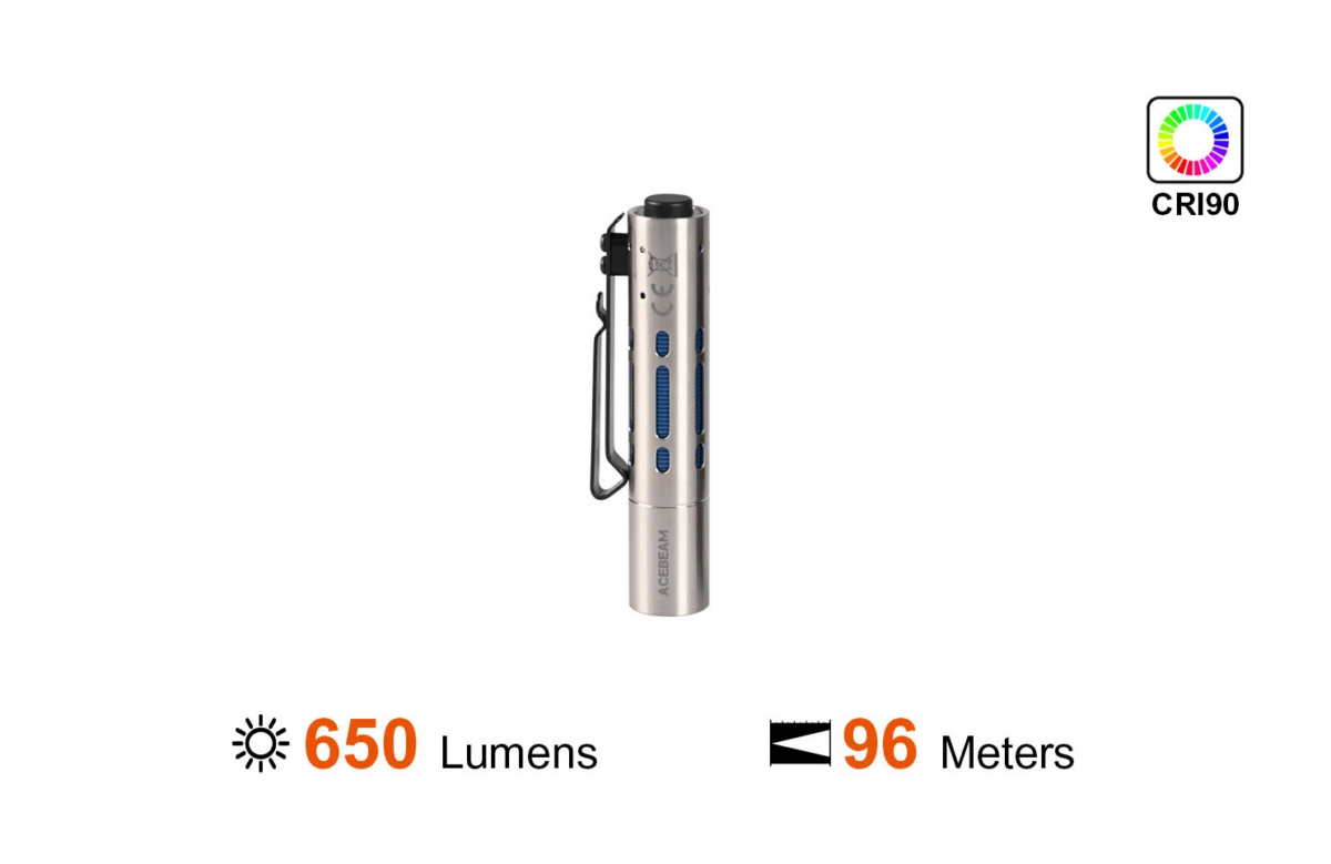 Acebeam Rider RX EDC Silver - Image 1