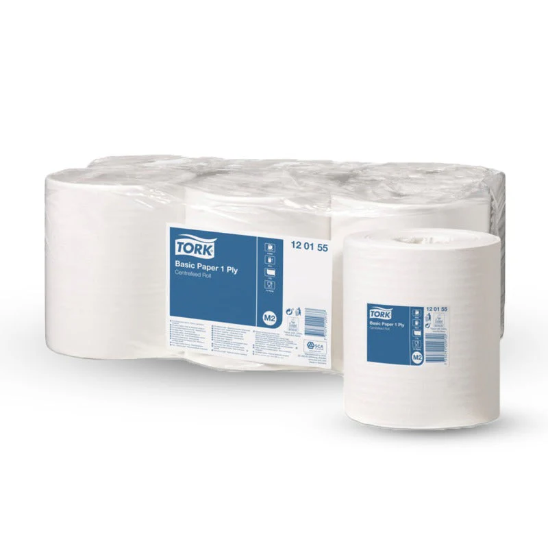3 M - Tork (Tork Basic Paper Centrefeed 1 ply - M2) (SCA 120155) - Image 1