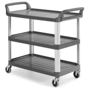 3 SHELVES TROLLEY ( GREY )