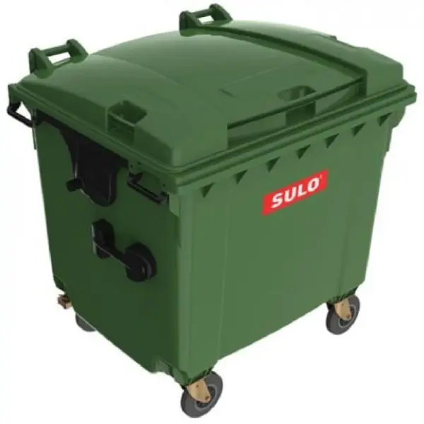 Refuse Container Green 1100 Litre
