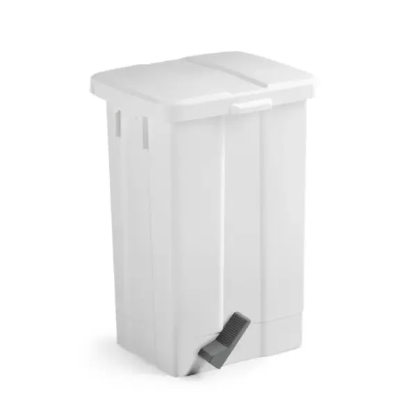 PLASTIC BIN WITH LID AND PEDAL 25 LITER