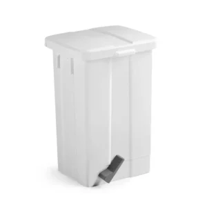 PLASTIC BIN WITH LID AND PEDAL 25 LITER