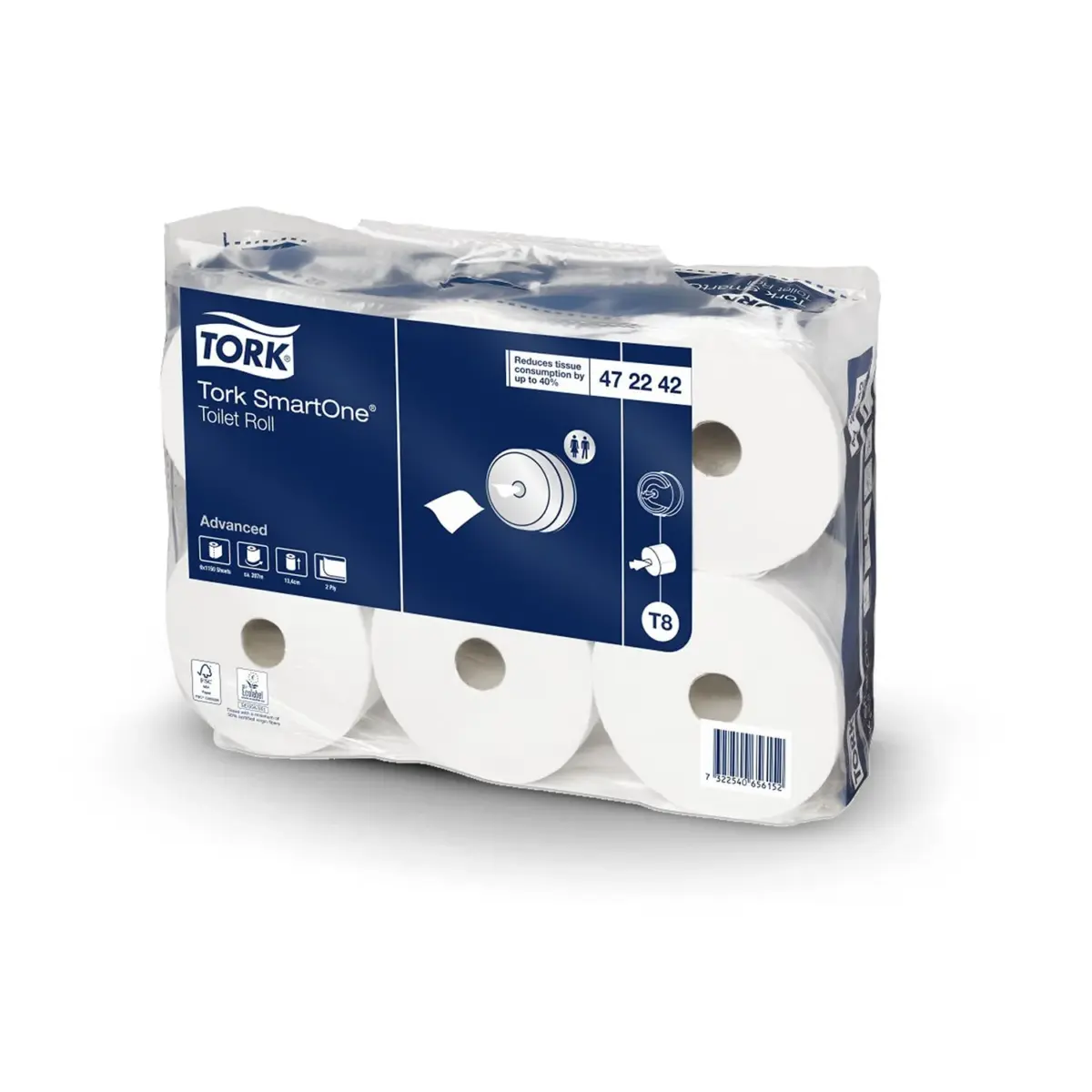 Tork SmartOne® Toilet Roll (T8) (SCA 472242) - Image 1