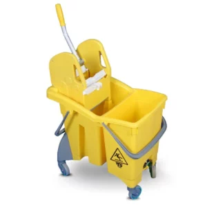 Action Basic Yellow Trolley with wringer
