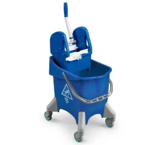 Pile Bucket Trolley with wringer - 30 Litre (TT 6475-BL)