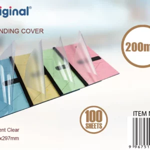 High-Quality PVC Binding Cover A4 – Pack of 100