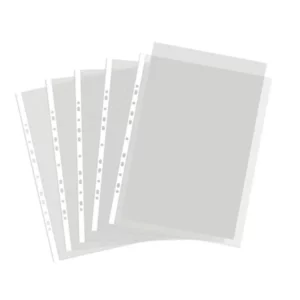 High-quality punched pockets pack of 100