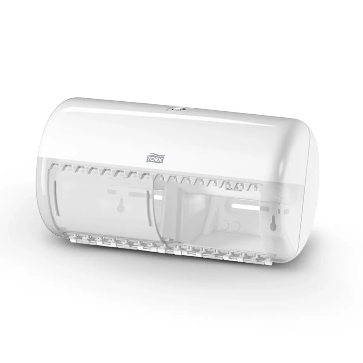 Tork Twin Conventional Toilet Roll Dispenser (T4) (SCA 5570XX) - Image 1