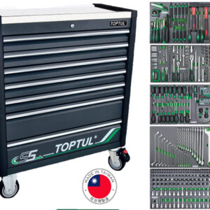 Toptul 7 Drawers Jumbo Tool Kit with 413pcs Tools