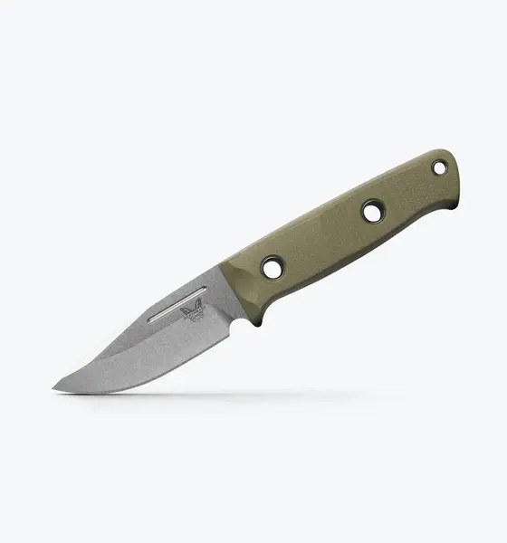 Benchmade Mini Bushcrafter | OD Green G10 | Drop-point