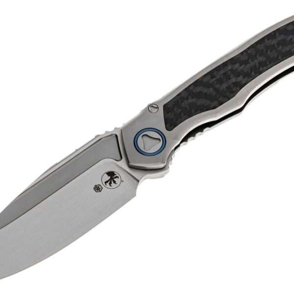 Microtech Anax Drop Point Satin
