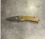 Spyderco Shaman Flytanium Scales Ultem Black Blade