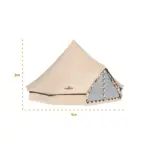 Camping Bell Tent 5x5m - Image 4