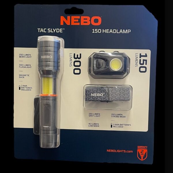 Nebo Tac Slyde / 150 Headlamp