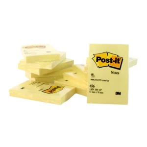 3M Post-it Notes 656 2x3 Canary Yellow Sticky Pads