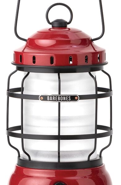 Barebones Forest Lantern Red