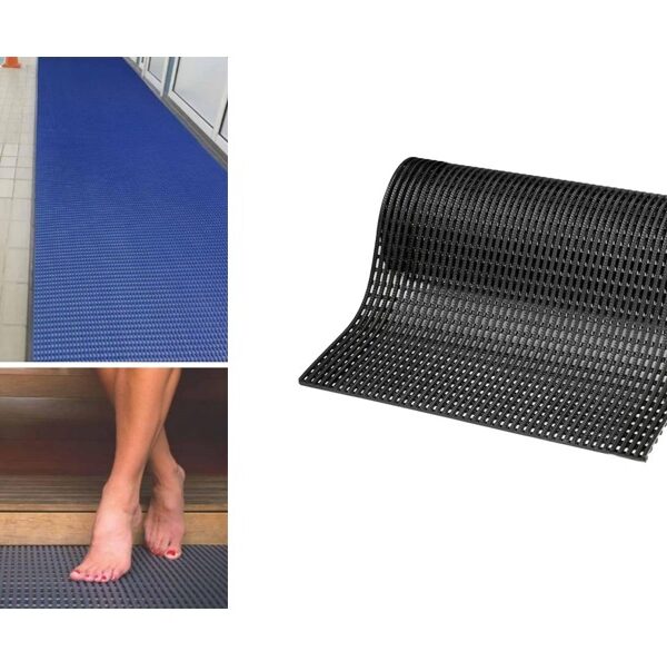 PVC Anti Slip Mat for Wet Area - Black