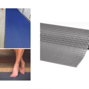 PVC Anti Slip Mat for Wet Area - Gray