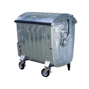 1100 ltr Galvanized Metal Dust Bin