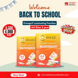 Back-to-school special A4 laminating pouches