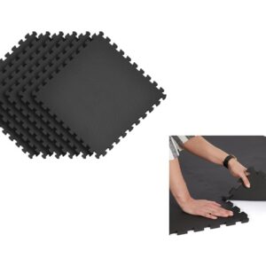 Interlocking EVA Floor Mat - Black