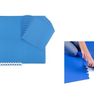 Interlocking EVA Floor Mat - Blue