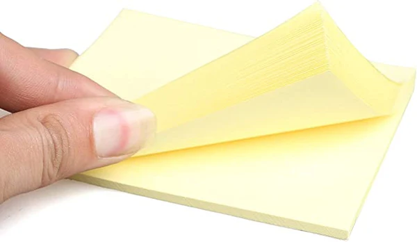 Square Stickies Notes 3x3 in Canary Yellow