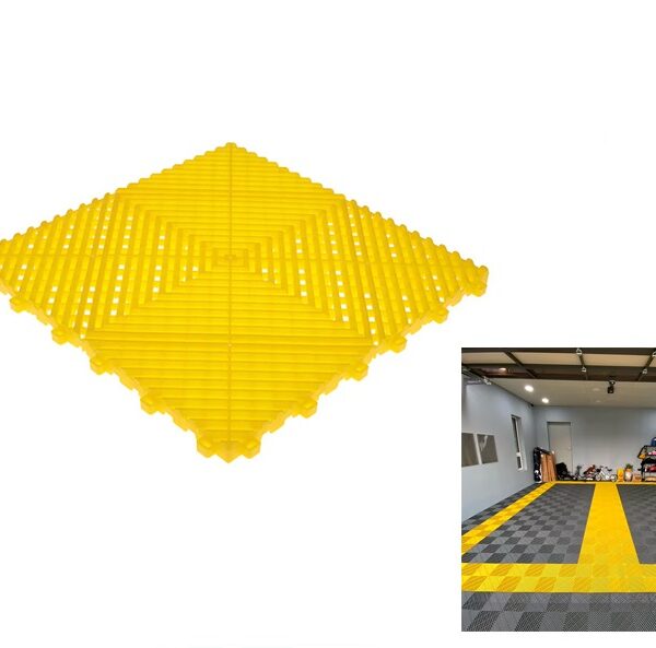 Multifunction Garage Floor Tile - Yellow