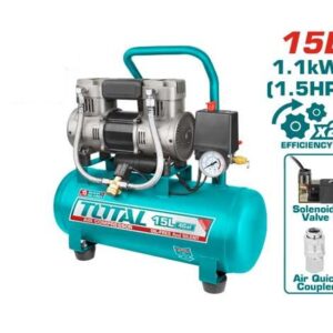 Total 15ltr Silent Air Compressor
