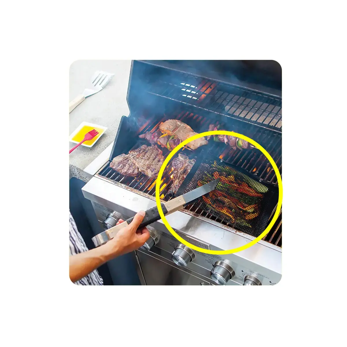 BBQ mesh 30*40cm - Image 2