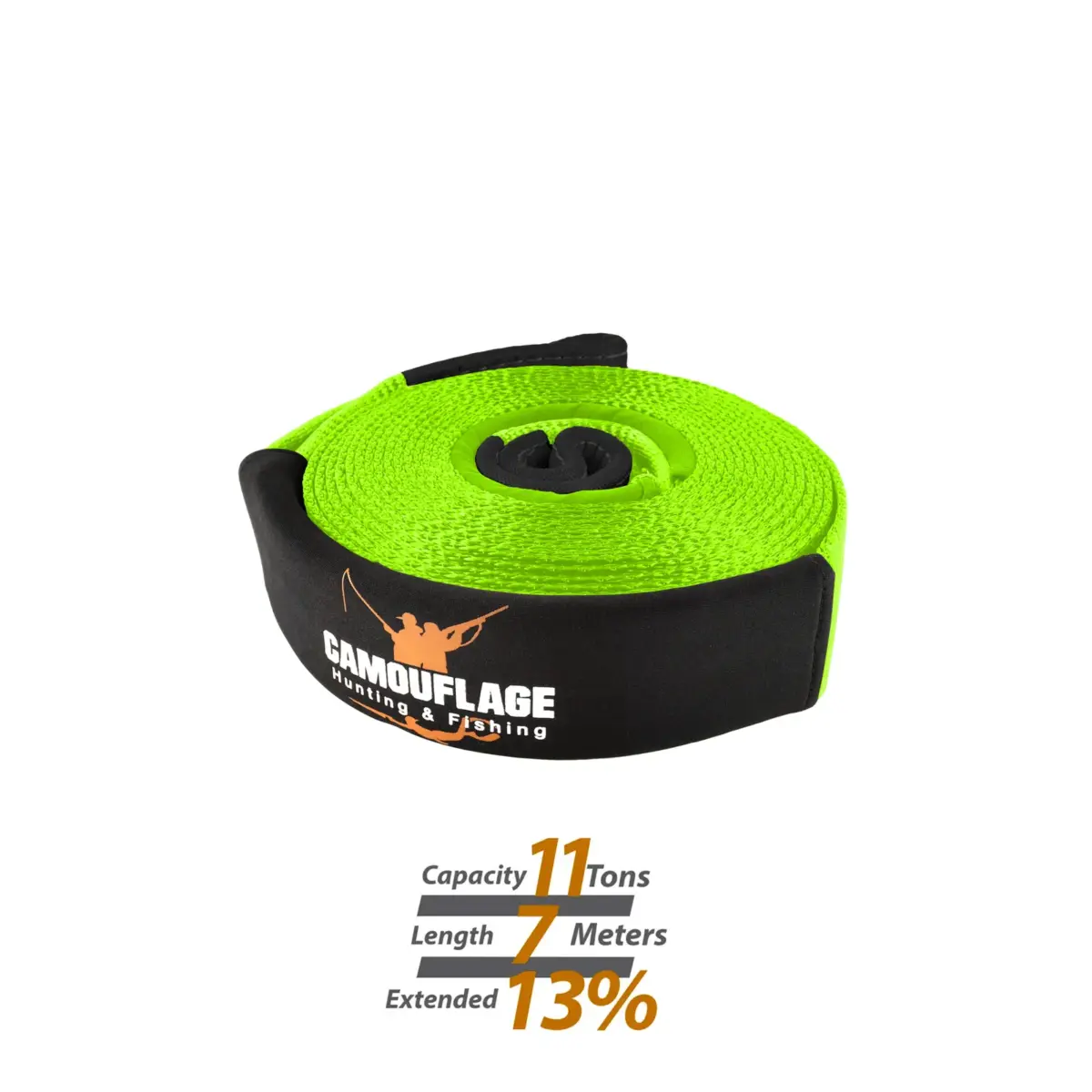 Snatch Strap Green - 7m - Image 3