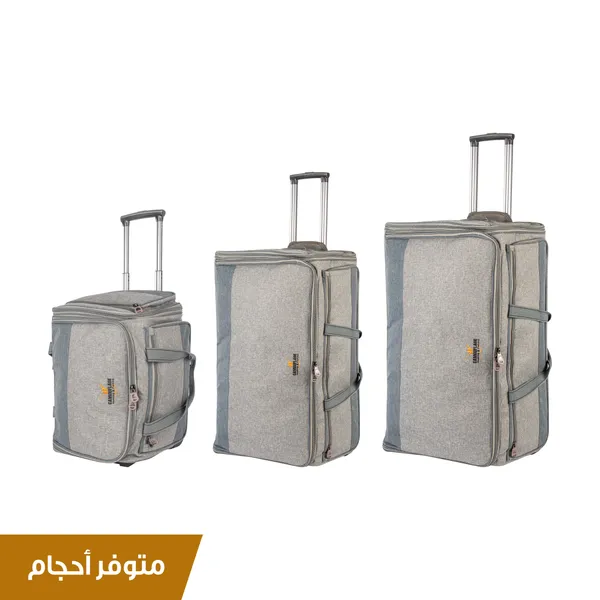 13 Izba Bag with wheels Grey - Image 1
