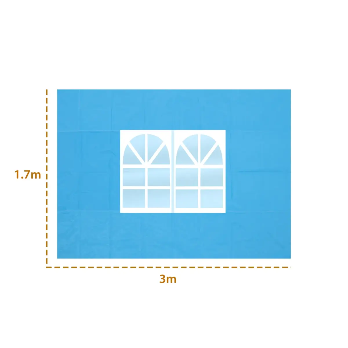 Camouflage Windscreen 3 M for Outdoor Umbrellas - Image 2