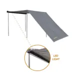 Car Side Roof-Top Awning Shade - Image 2