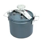 Camouflage Aluminum Pressure Cooker Ceramic Coated 33 L