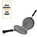 Granite Round Pan Double-32 CM - Image 2