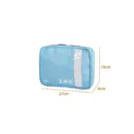 Packing Cube Set Light Blue & Grey - Image 3