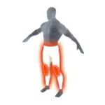 Thermal Insulated Long Jeans Double Layer - 2XL White