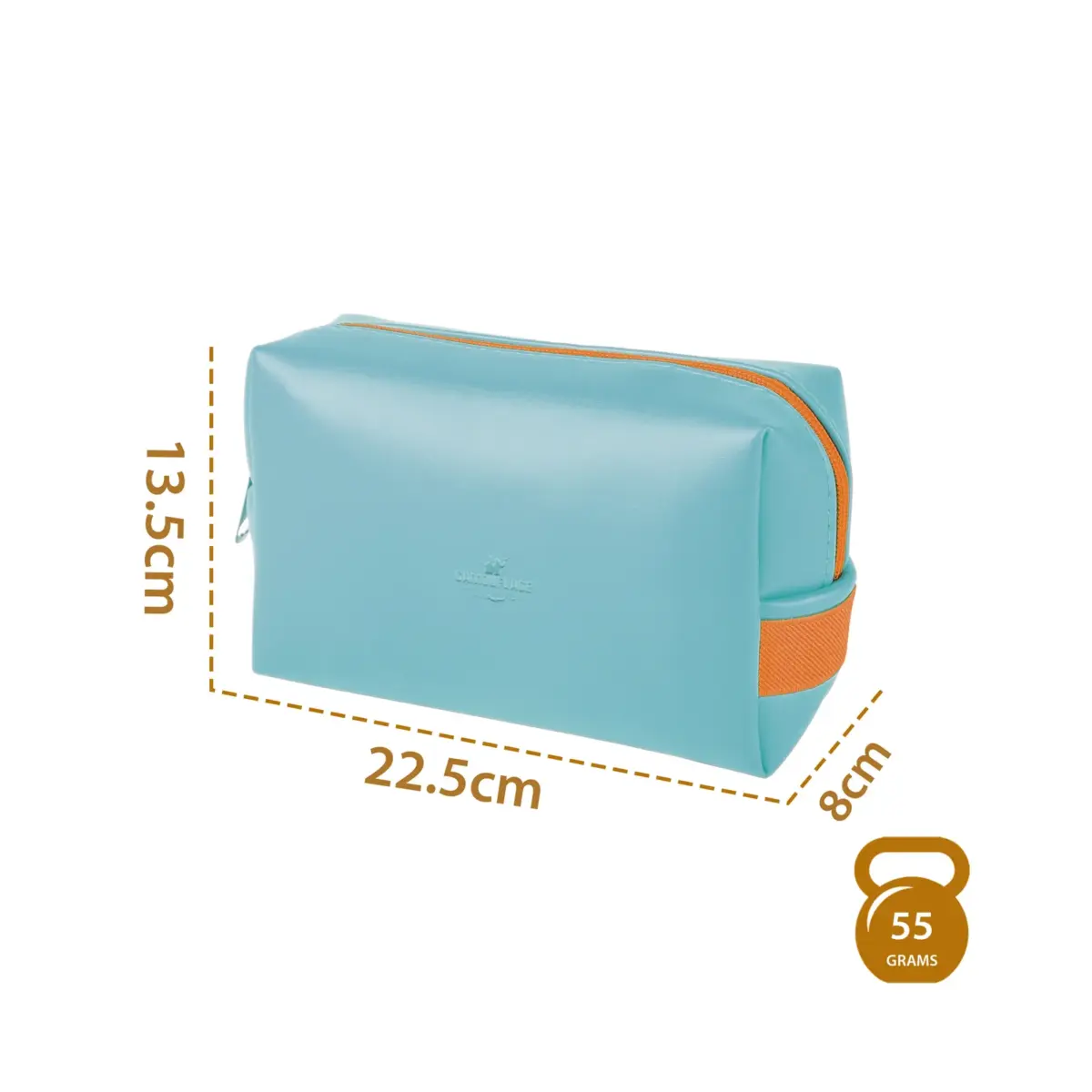 Travel Cosmetic Bag Turquoise,Pink,Yellow - Image 4