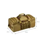 Duffel Travel Bag - Khaki - Image 3