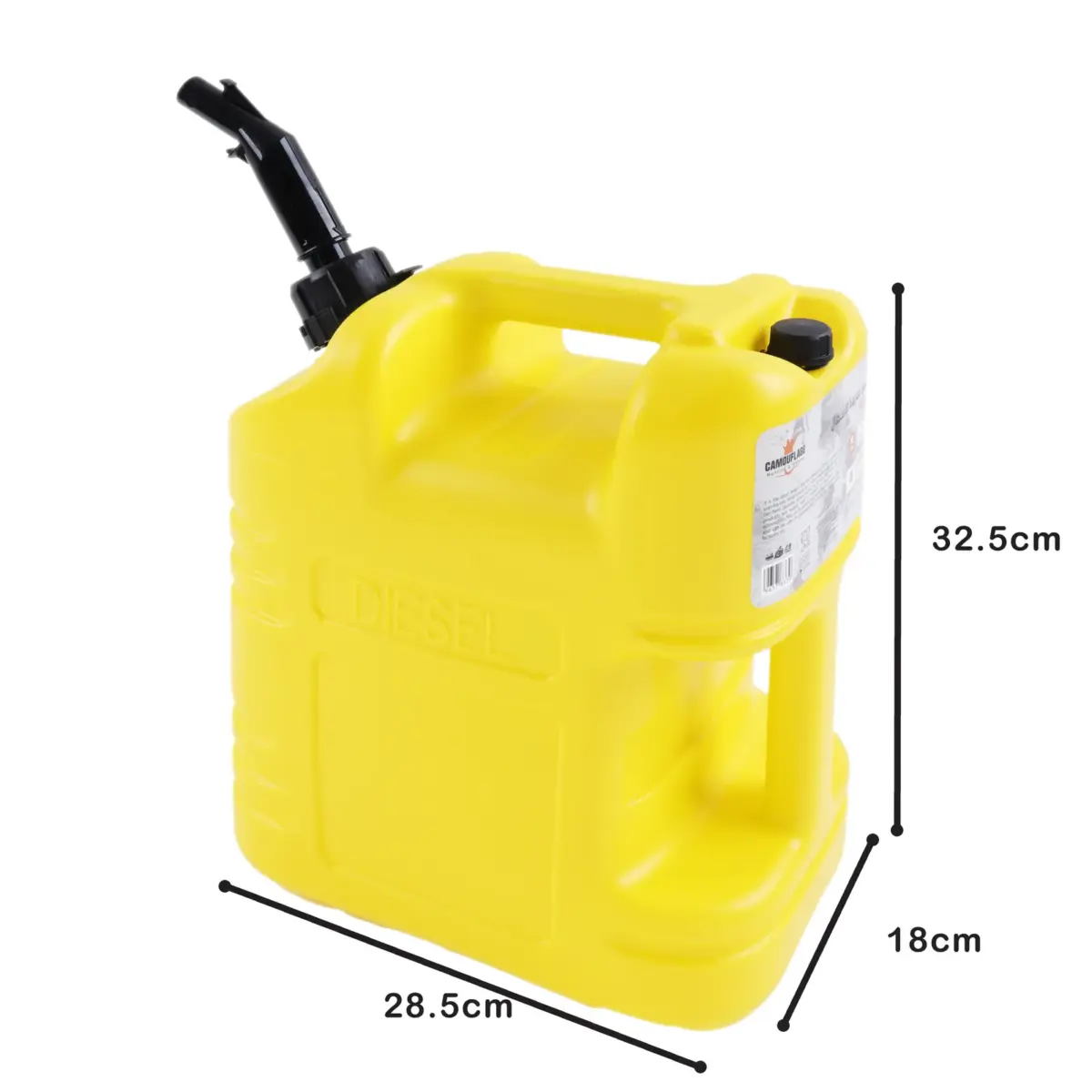 Fuel Can Camouflage 10L - yellow - Image 2