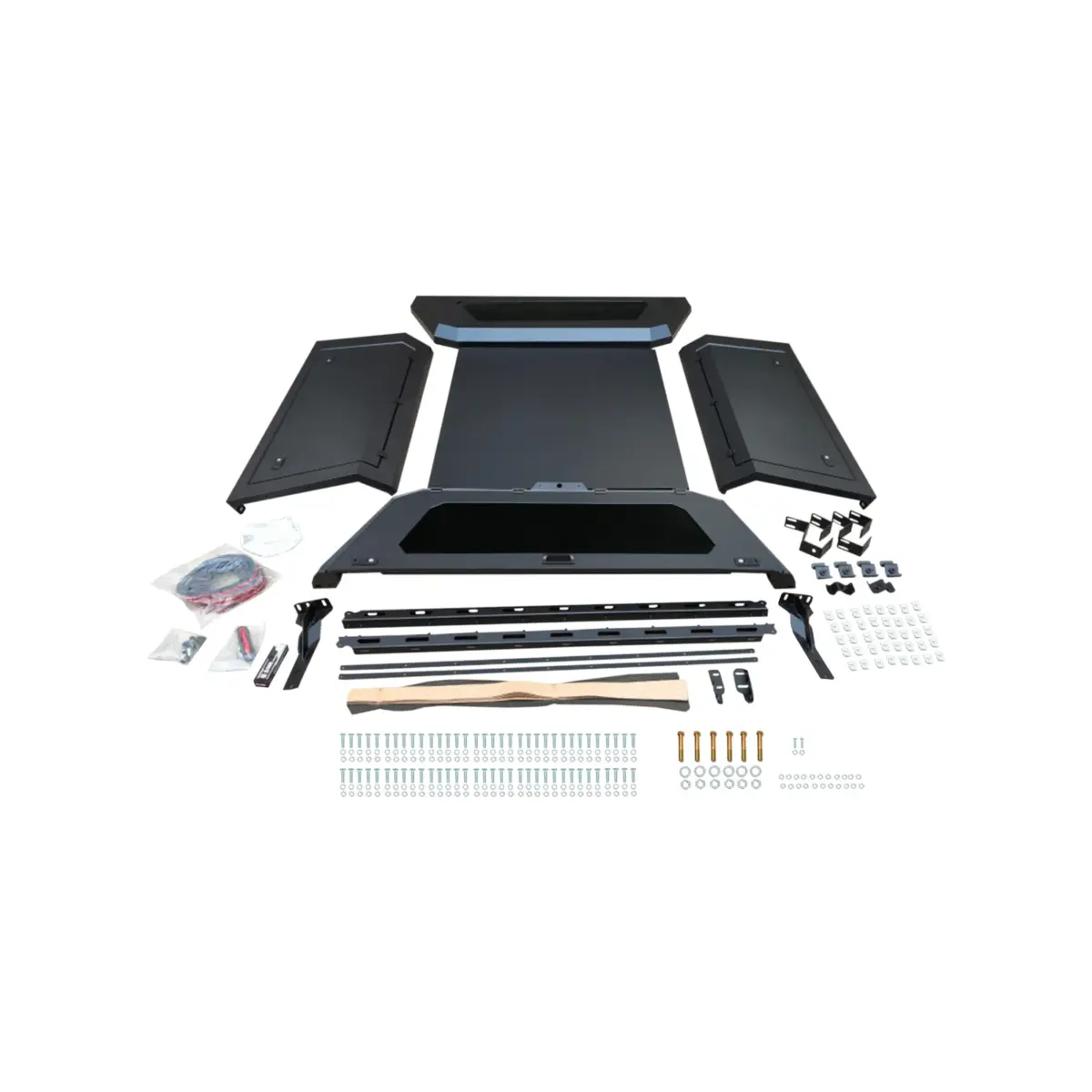 Toyota Land Cruiser Pickup LC79 Aluminum Canopy Double Cabin - Image 2