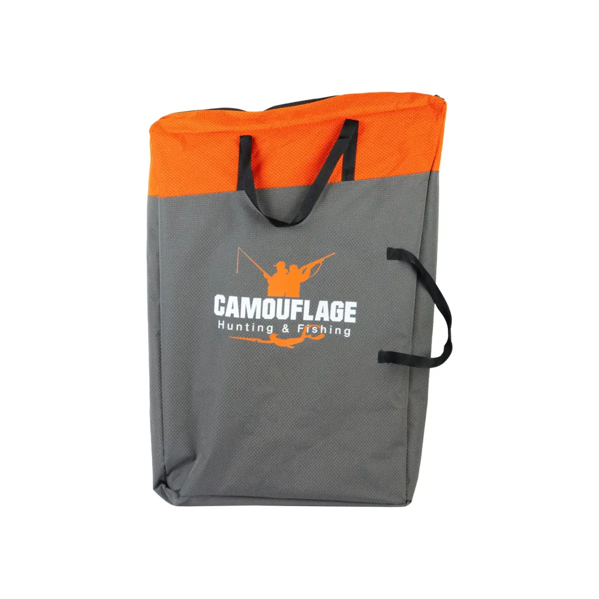 Aluminum Folding Chair with Table - Orange - Image 2