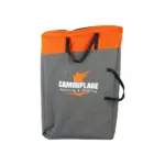 Aluminum Folding Chair with Table - Orange - Image 2