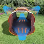 Camping Tent TE300 - SMALL - Image 4