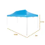 Camouflage Outdoor Umbrella 3 x 4.5 M - Image 2