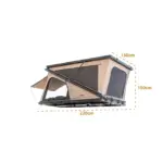 Camouflage Car Roof-Top Tent Z - Image 2