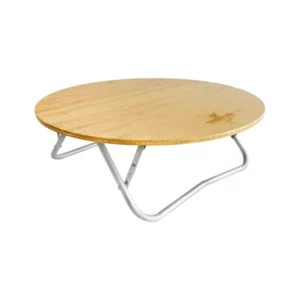Camouflage Circular Bamboo Table
