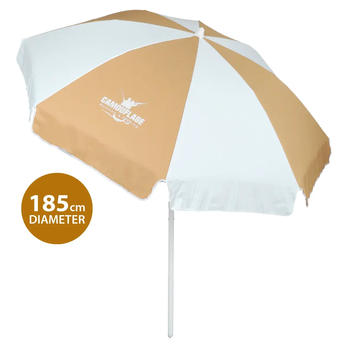 Beach umbrella 185cm - beige - Image 3